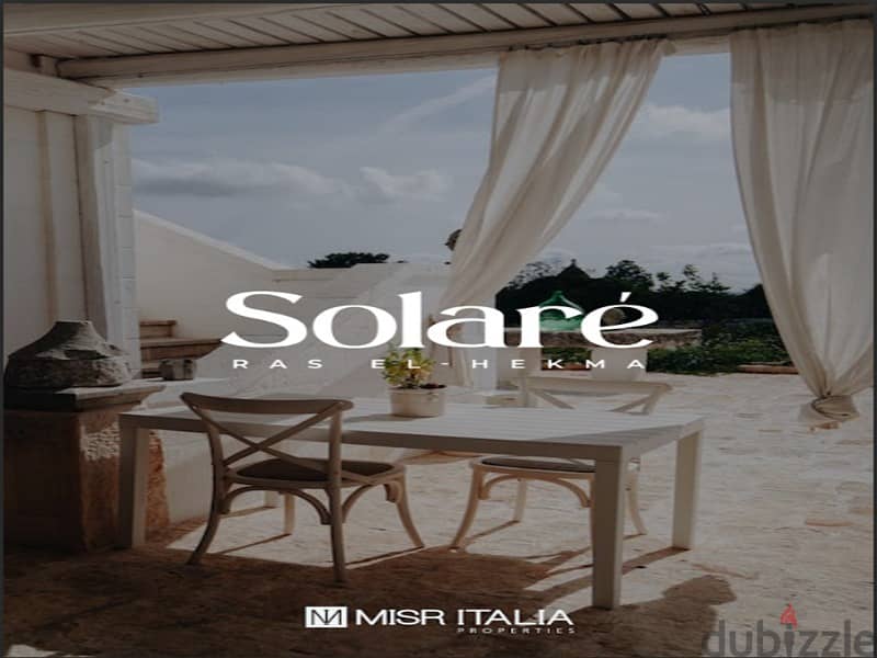 Fully finished chalet with 5% down payment, View Lagoon in Ras El Hekma - Solar | Miss Italy 5