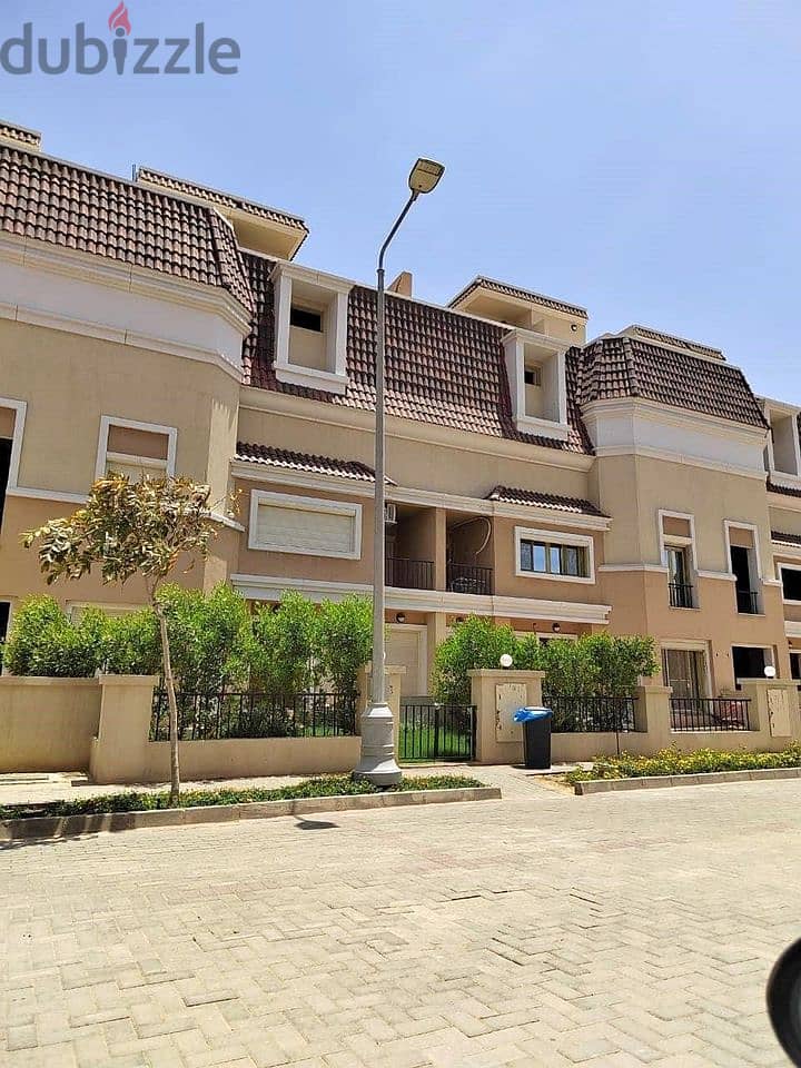 Villa for sale in Sarai Compound, New Cairo, directly next to Madinaty 6