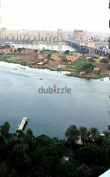 على النيل مباشرة مشاركه بهاكوبرى داخل النيل36م×3.5وبرطوم3×9مطعم كفتريا 16