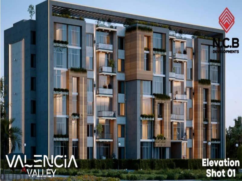 In Valencia, you can own your apartment with only a 10% down payment in the heart of Fifth Settlement, with a special cash discount of up to 30% | N. C 5