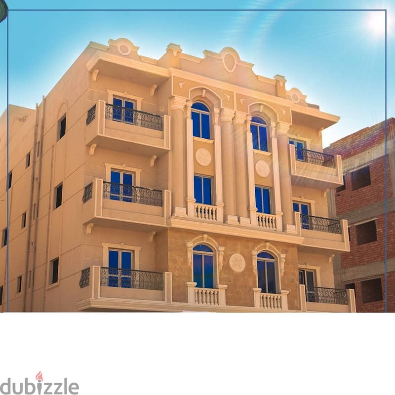 Duplex 350 sqm + 120 sqm, Genena, immediate receipt by meter, in Andalus, Fifth Settlement, minutes from the 90th and Mivida Compound, in installments 1