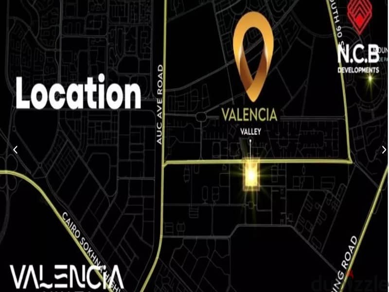 بمقدم 10% فقط امتلك استوديو في كمبوند فالنسيا بقلب التجمع الخامس خصم نقدي خاص | Valencia valley _ N . C . B 8
