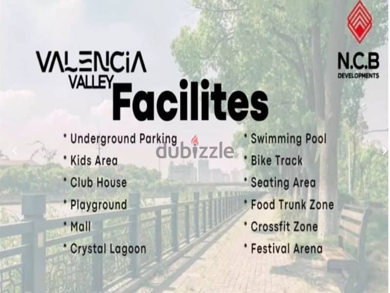 With only 10% down payment, own a studio in Valencia Compound in the heart of Fifth Settlement, with a special cash discount N. C. B 9
