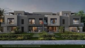 Resale Townhouse 200m + 50m Roof Corner View Landscape in The Valleys by Hassan Allam in Mostakbal City