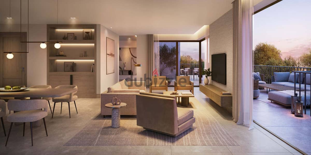For sale, a separate villa, hotel finishing, in Solana, the most prestigious new compound in Sheikh Zayed, from the Ora Company, Naguib Sawiris, 6