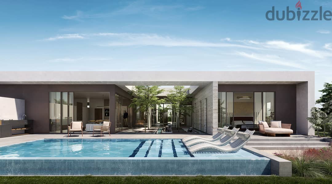 For sale, a separate villa, hotel finishing, in Solana, the most prestigious new compound in Sheikh Zayed, from the Ora Company, Naguib Sawiris, 7