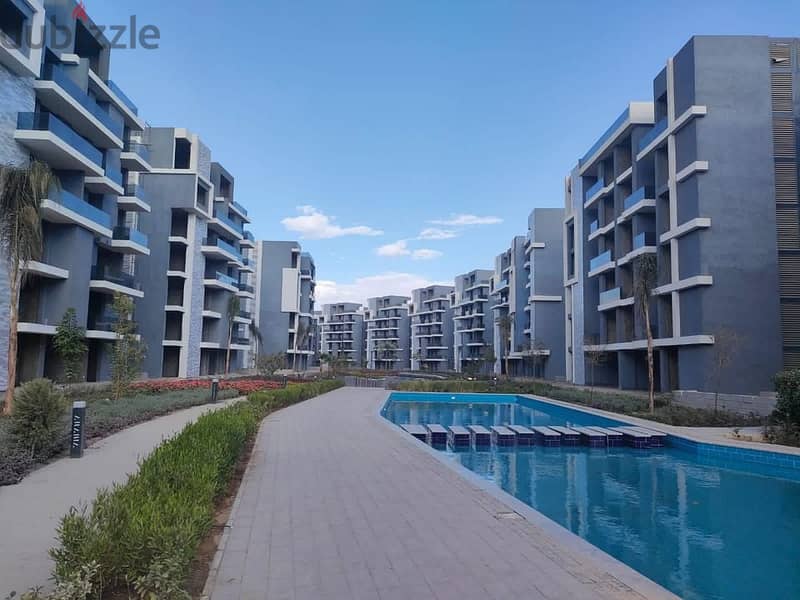 Ready to move apartment for sale pool view in | Sun Capital | 6th of October Arabia Holding in installments over 6 years on Pyramids View Directly 13