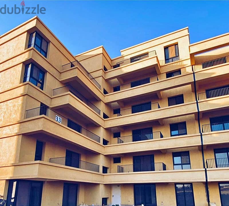 For a quick sale, an apartment in October with facilities in Badya Compound 4