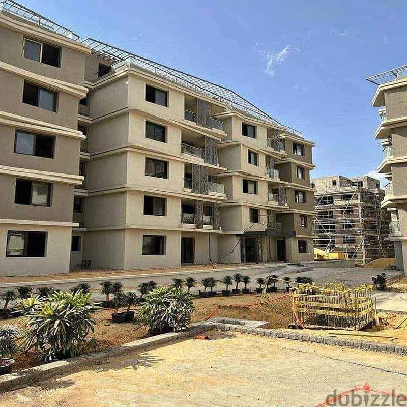 For a quick sale, an apartment in October with facilities in Badya Compound 7