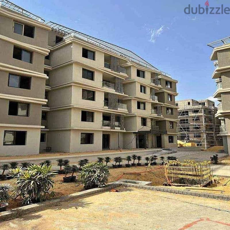 For a quick sale, an apartment in October with facilities in Badya Compound 9