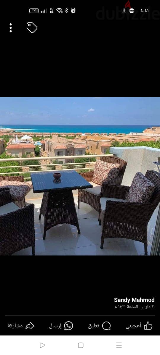Own a two-room chalet with 450 thousand in Telal Ain Sokhna 0