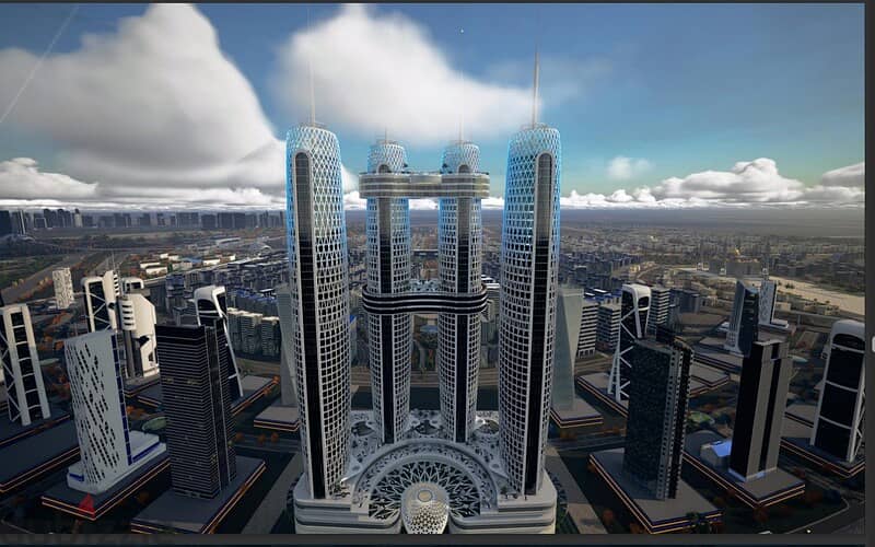 امتلك مكتب اداري متشطب في العاصمة الأدارية داخل اطول برج في العاصمة Nile Business City بمقدم 10% وقسط علي 8 سنوات بعقد تشغيل مع الشركة 7