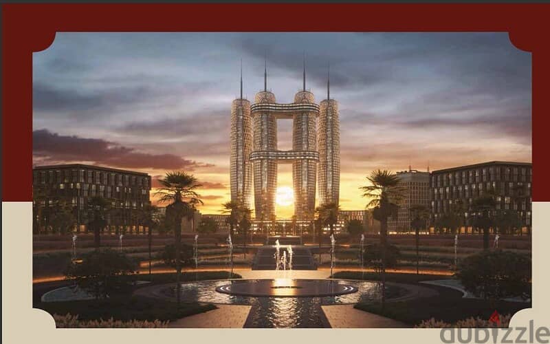 امتلك مكتب اداري متشطب في العاصمة الأدارية داخل اطول برج في العاصمة Nile Business City بمقدم 10% وقسط علي 8 سنوات بعقد تشغيل مع الشركة 9