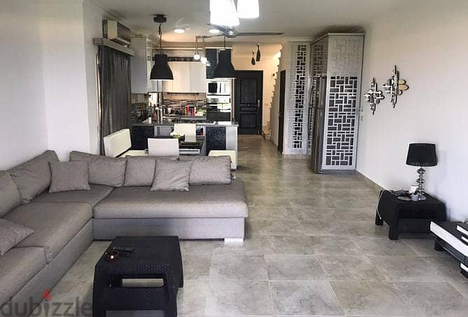 Two room chalet for sale fully finished in Telal El Sokhna near Porto Sokhna next to Azha 2