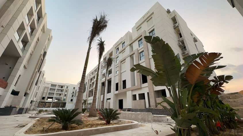 0% down payment and 3 years installments, studio 60 meters, finished, with air conditioners, next to Almaza City Center 9