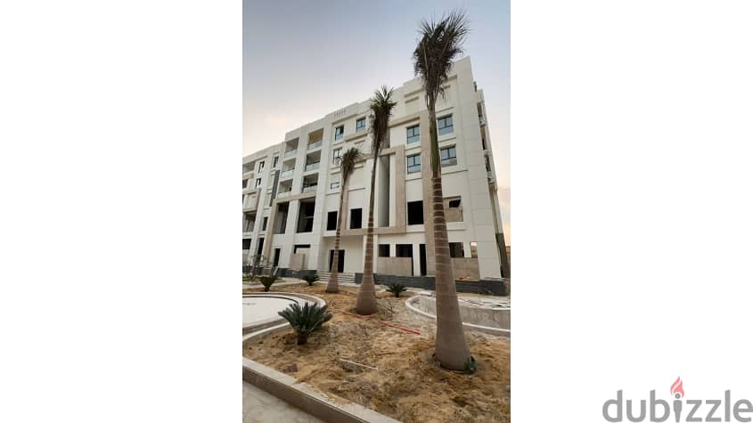 0% down payment and 3 years installments, studio 60 meters, finished, with air conditioners, next to Almaza City Center 12