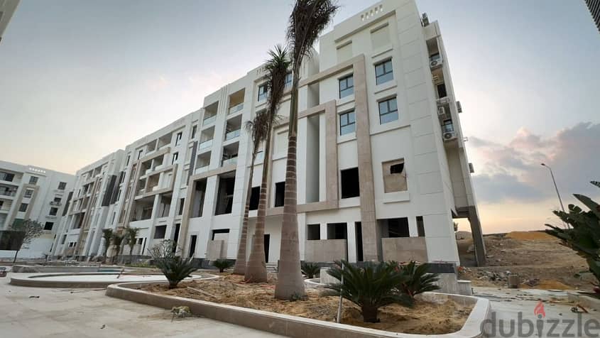 0% down payment and 3 years installments, studio 60 meters, finished, with air conditioners, next to Almaza City Center 14