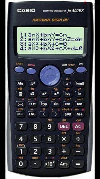 الة حاسبة علمية كاسيو أصلية  CASIO Fx500 ES 3