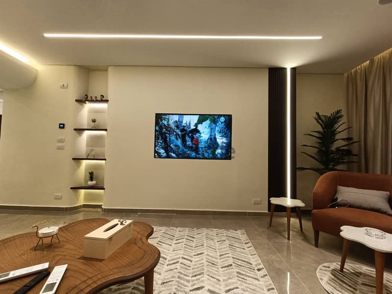 3-bedroom apartment for rent furnished in Dokki, Mossadak Street 1