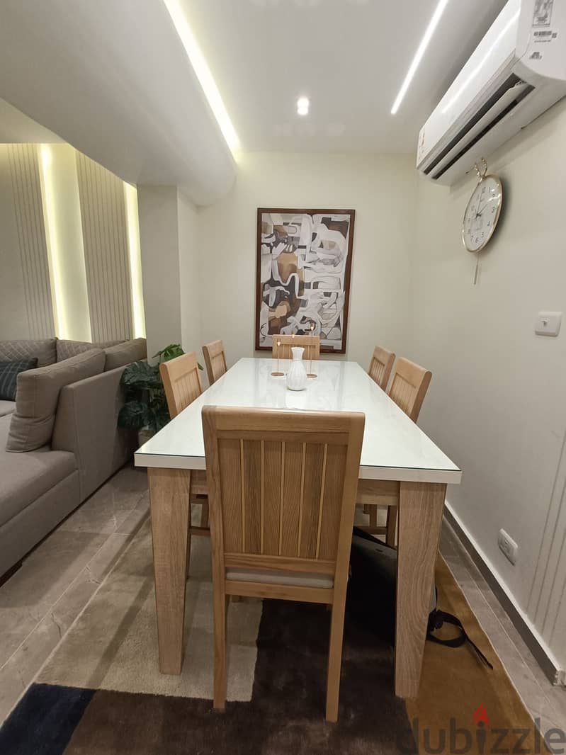 3-bedroom apartment for rent furnished in Dokki, Mossadak Street 11