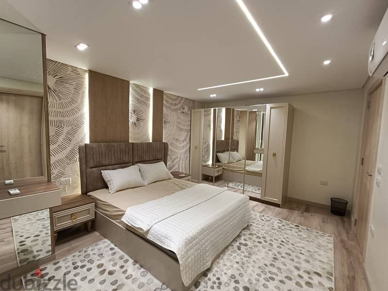 3-bedroom apartment for rent furnished in Dokki, Mossadak Street 13