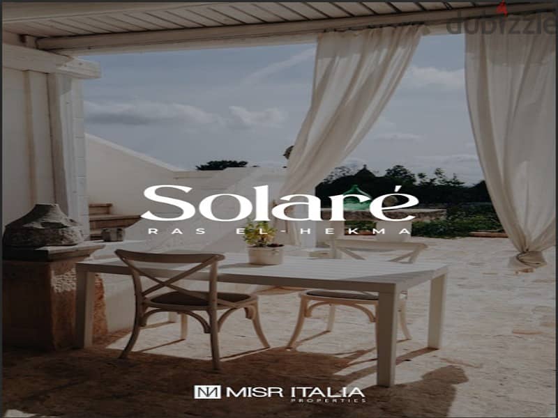 Fully finished chalet with 5% down payment, View Lagoon in Ras El Hekma - Solar | Miss Italy 5