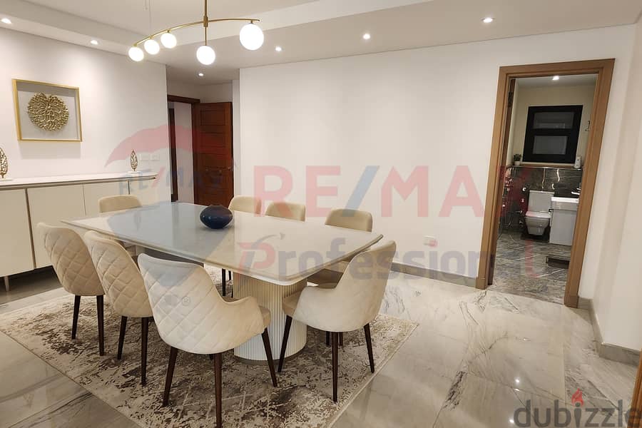 Own your finished apartment with open views inside a compound in Smouha 2