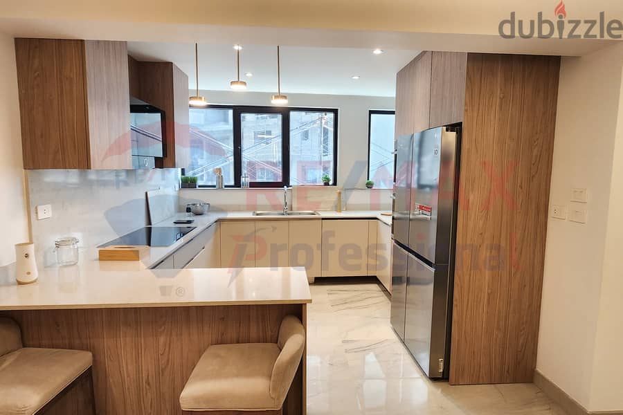 Own your finished apartment with open views inside a compound in Smouha 4