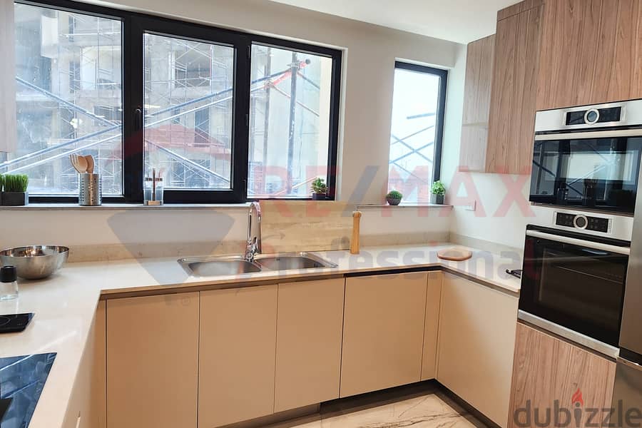 Own your finished apartment with open views inside a compound in Smouha 6