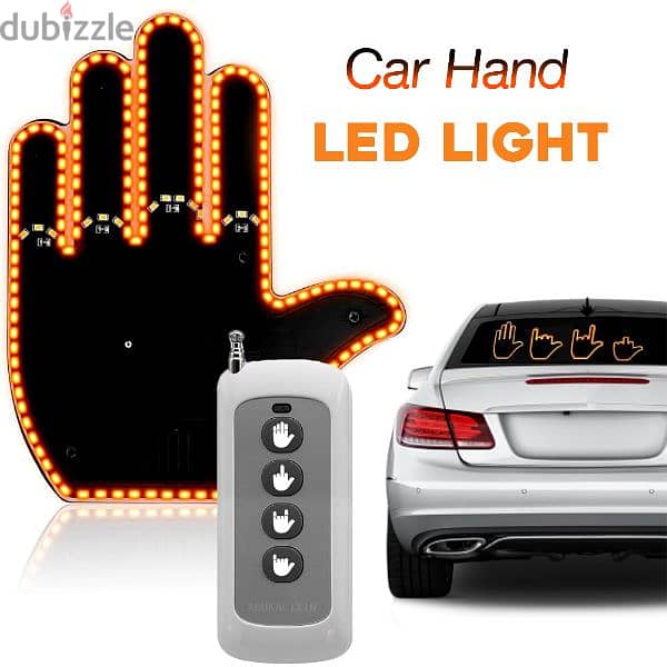 Car hand led light 2