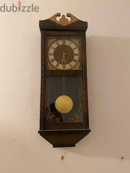 ساعة ايكوشا انتيكا Vintage Aikosha Clock 1