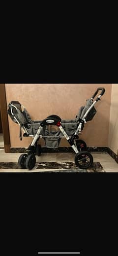 stroller with 2 seats