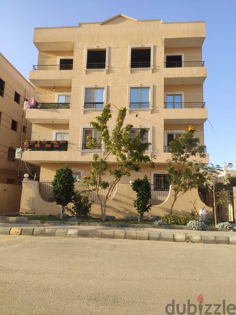 Apartment for sale, 154 sqm, front, finished, immediate receipt, in El Shorouk, second floor, 7th 2