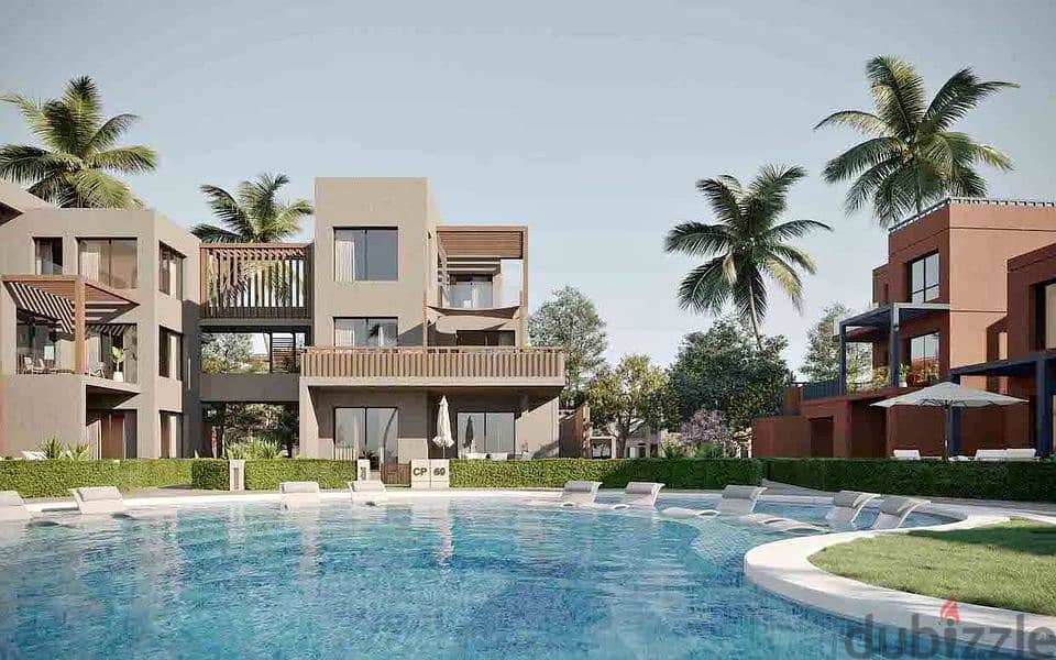 Townhouse With Installment 150m Luxury Finishing First Row On The Sea In Makadi Hatis Hurghada 3