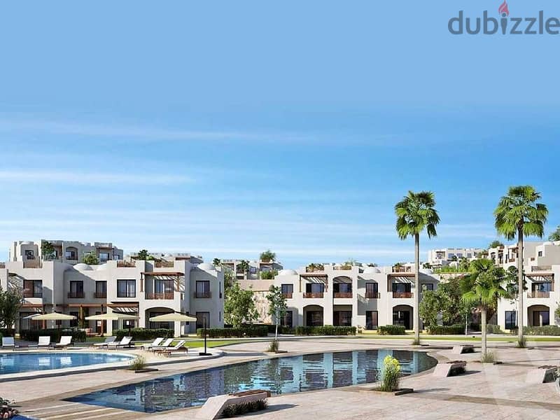 Townhouse With Installment 150m Luxury Finishing First Row On The Sea In Makadi Hatis Hurghada 4