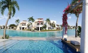 Villa for sale 182m first row on the sea finished in Makadi Hatis Hurghada with installments
