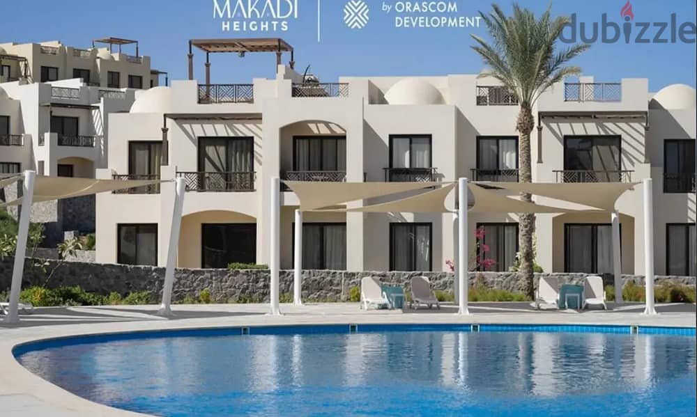 Chalet 85m with sea view luxury in Makadi Heights Hurghada by Orascom 5