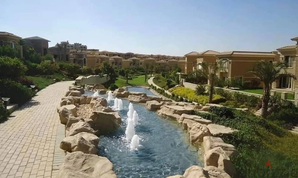 Apartment for sale with distinctive view 140m in Stone Park West Golf Compound with installments over 7 years 10