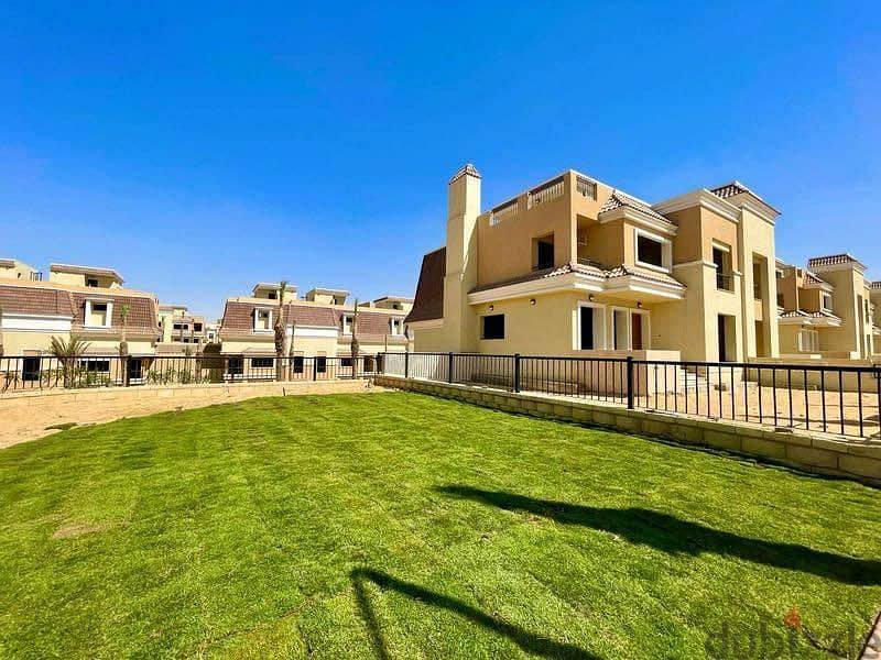 For sale villa 280m in Sarai Compound New Cairo next to Madinaty with installments over 8 years 5