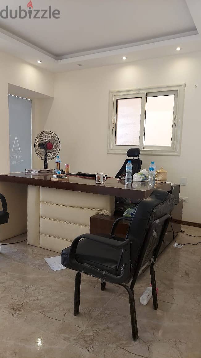 Office with administrative license for sale, fully finished, in Zahraa El Maadi 4