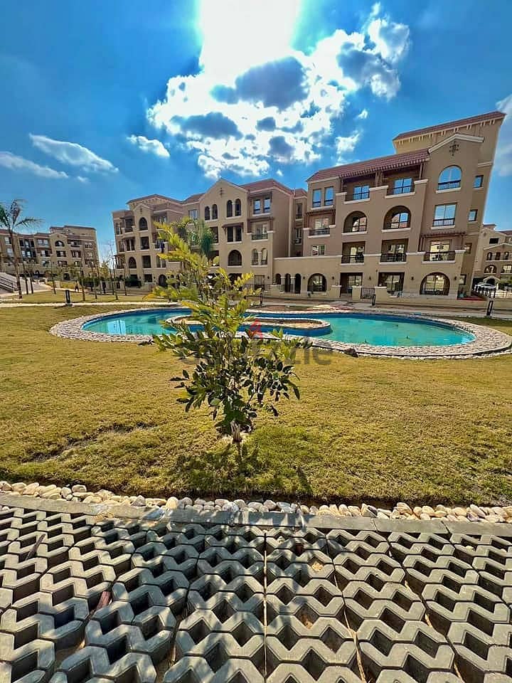 Townhouse for sale in El Shorouk 276m with a wonderful view in Maadi View Compound in front of Madinaty 2 13