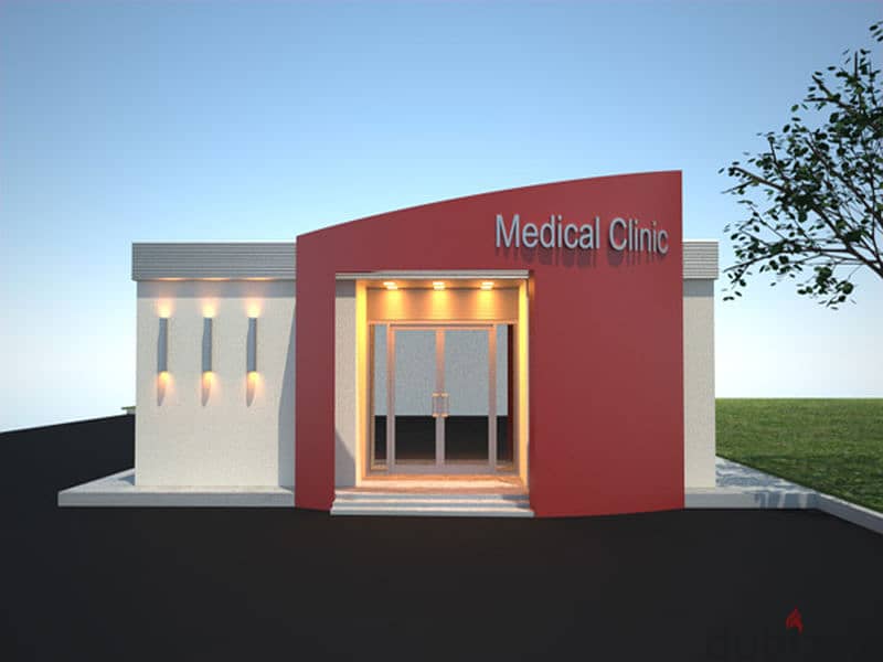 Medical center for Sale 118 SQM in Madinaty Open air mall / مركز طبي للبيع  في مدينتي 3
