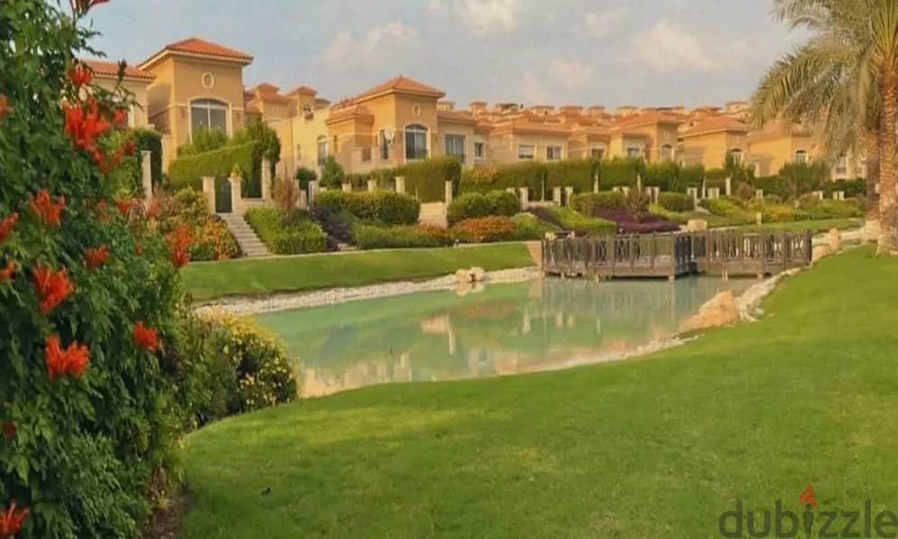 Separate villa 450m in the first settlement near Cairo Festival in Stone park Compound 7