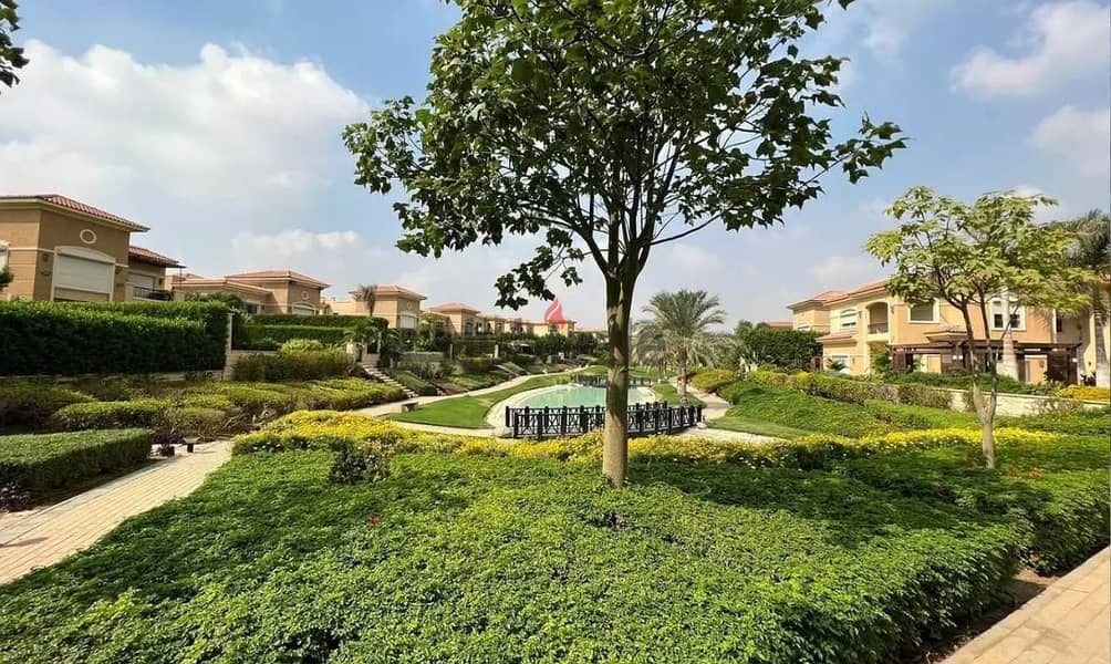 Separate villa 450m in the first settlement near Cairo Festival in Stone park Compound 9