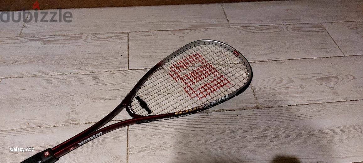 ٢ مضرب اسكواش حالة ممتازة Wilson squash racket 3