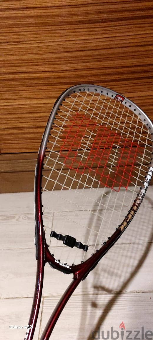 ٢ مضرب اسكواش حالة ممتازة Wilson squash racket 5
