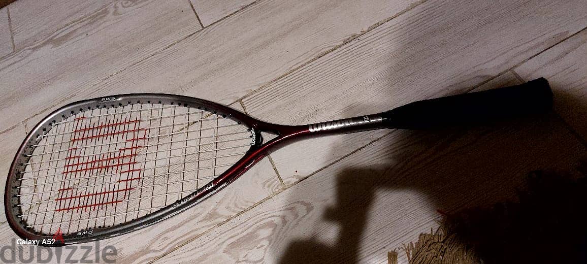 ٢ مضرب اسكواش حالة ممتازة Wilson squash racket 8