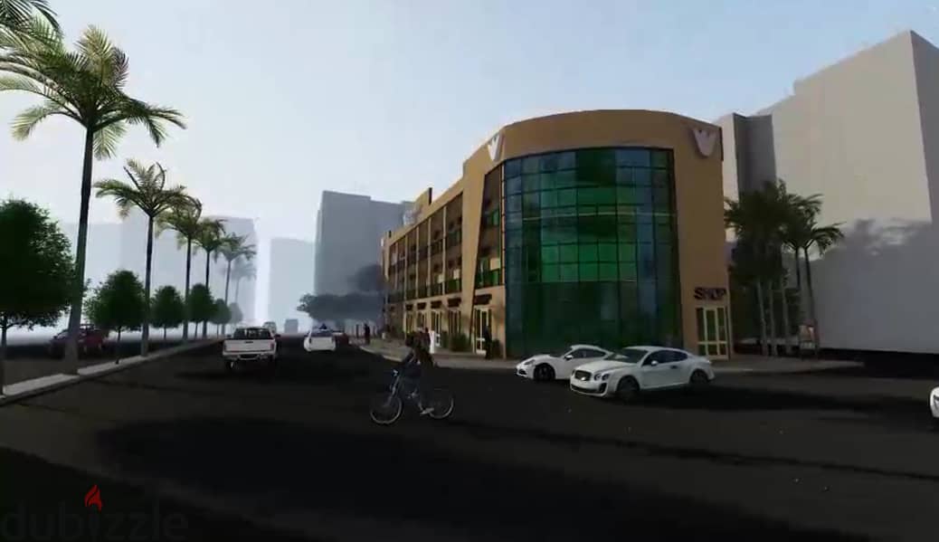 Commercial stores in Al Zahraa Mall, 800 Acres area, New October 0