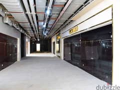 Commercial for sale 21 meters in Rock Gold Mall, Golden Square -New Cairo 5th Settlement