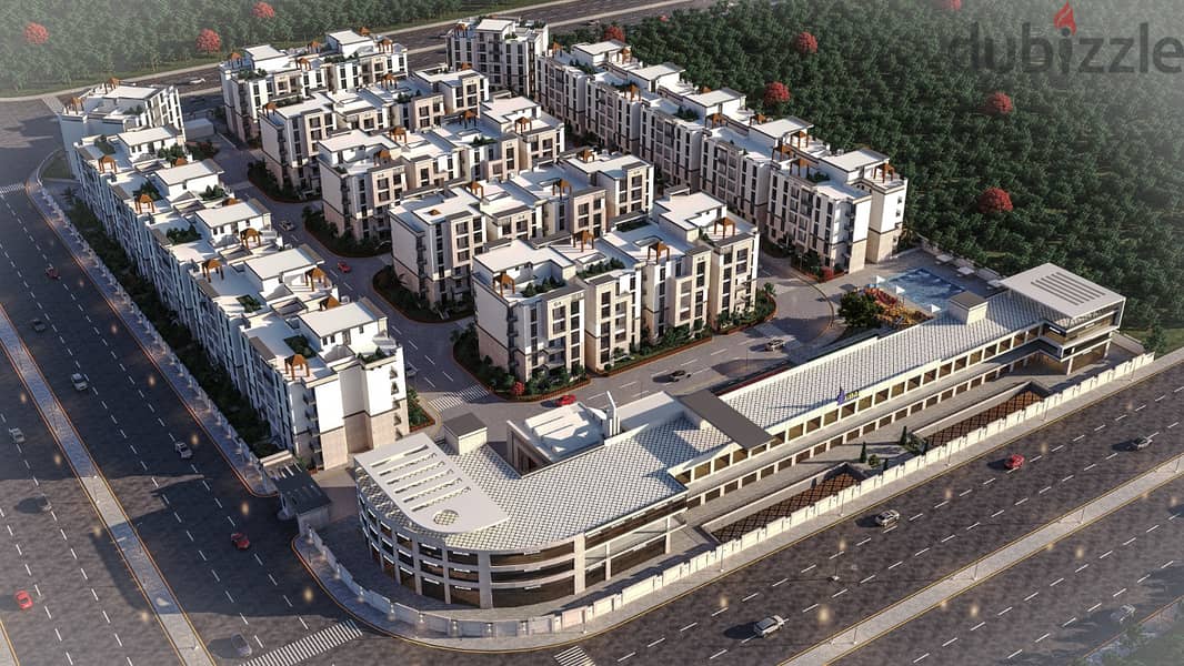 133-meter apartment on Al-Nawadi Road, next to the Police Club and Zamalek Club 6